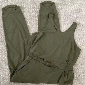 All in Motion Olive Green Jumpsuit Size M- NWOT